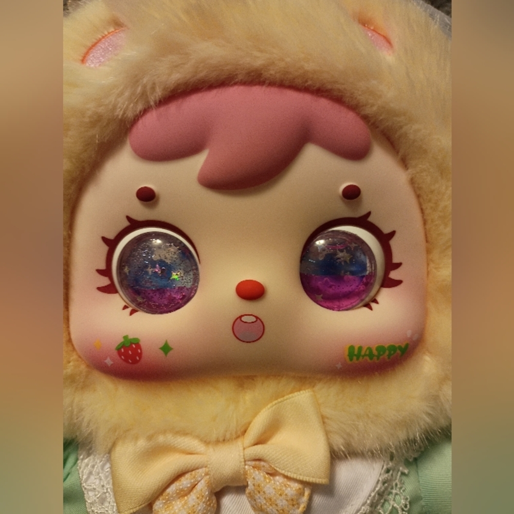 Samuel 400% Crown Rabbit Plush Doll in Yellow and Mint - Confirmed - Picture 4 of 10